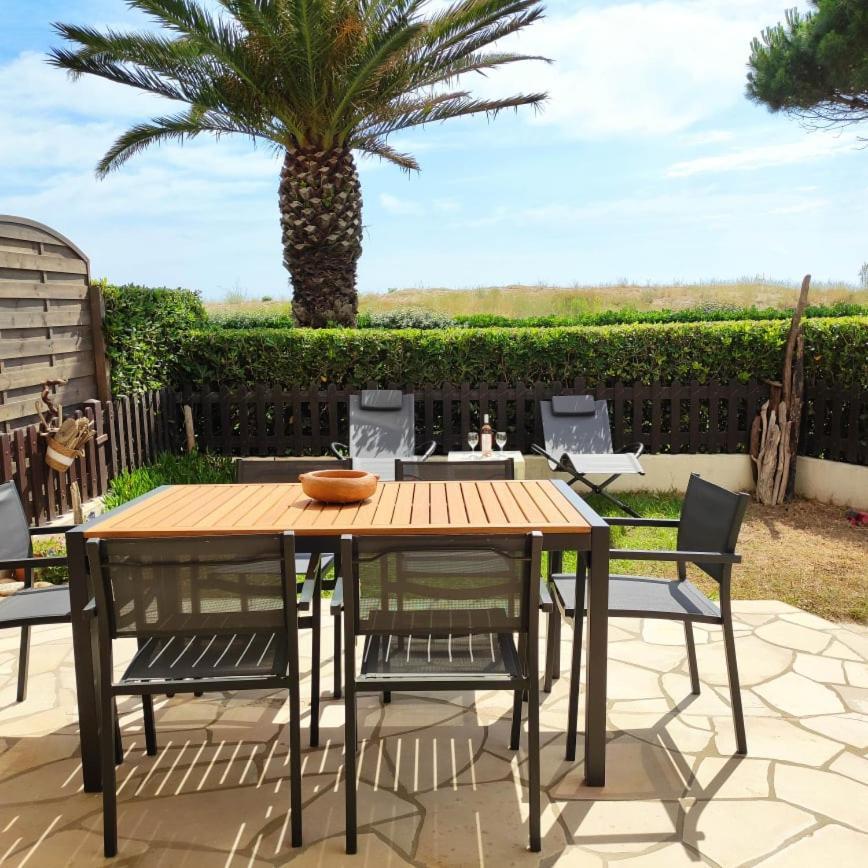 Les Capitelles 5 - Acces Direct A La Plage Depuis Le Jardin - T2 Avec Cabine - 6 Pers - Jardin - Piscine - Parking Saint-Cyprien  Zewnętrze zdjęcie